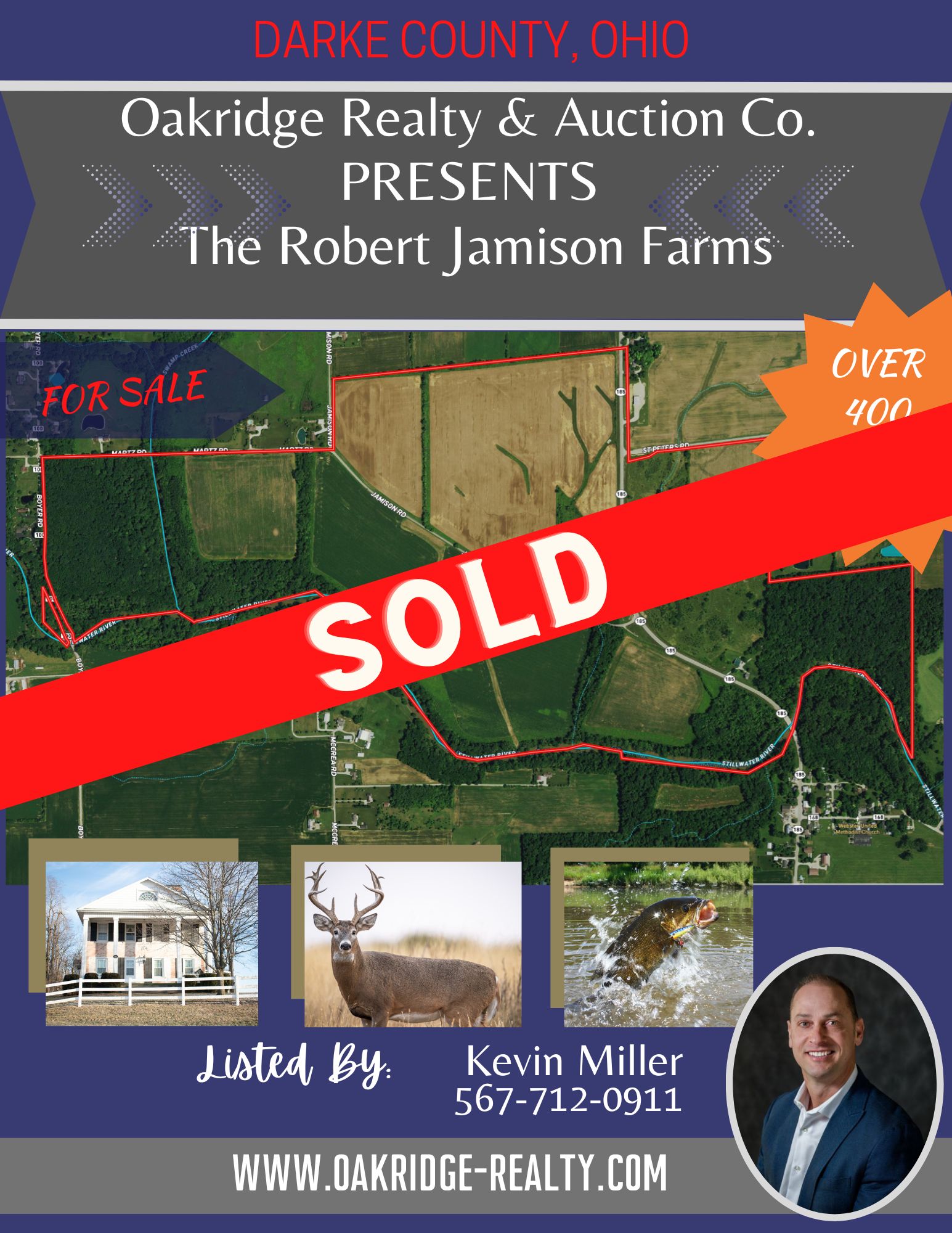 Robert Jamison Farms Oakridge Realty and Auction Co