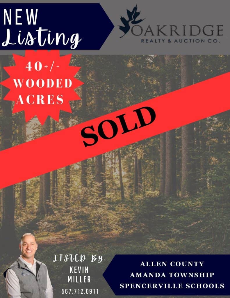 40 +/- Wooded Acres