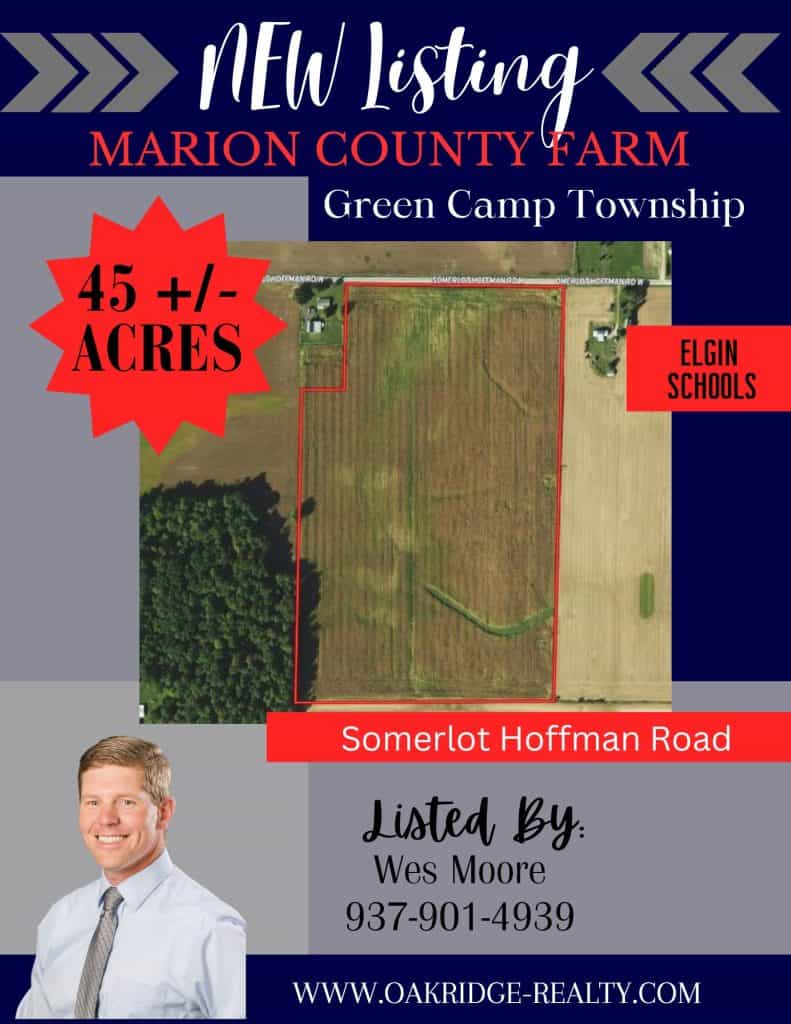 45 +/- Acre Marion County Farm