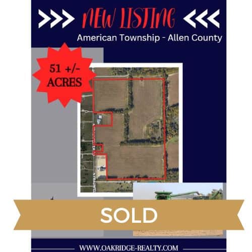 51 +/- Acre Allen County Farm