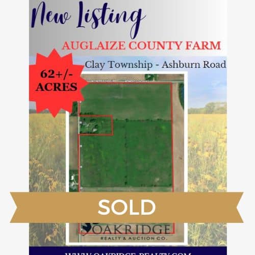 62 +/- Acre Auglaize County Farm