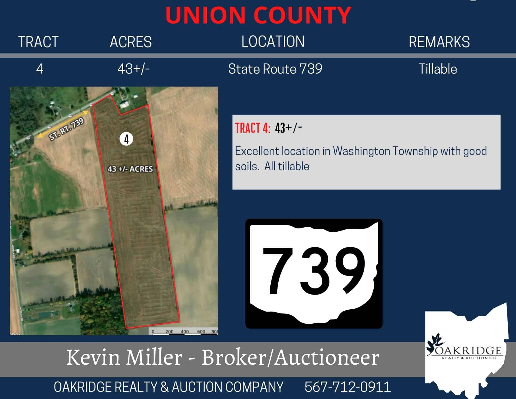 762+/- Acre Ohio Farmland Auction