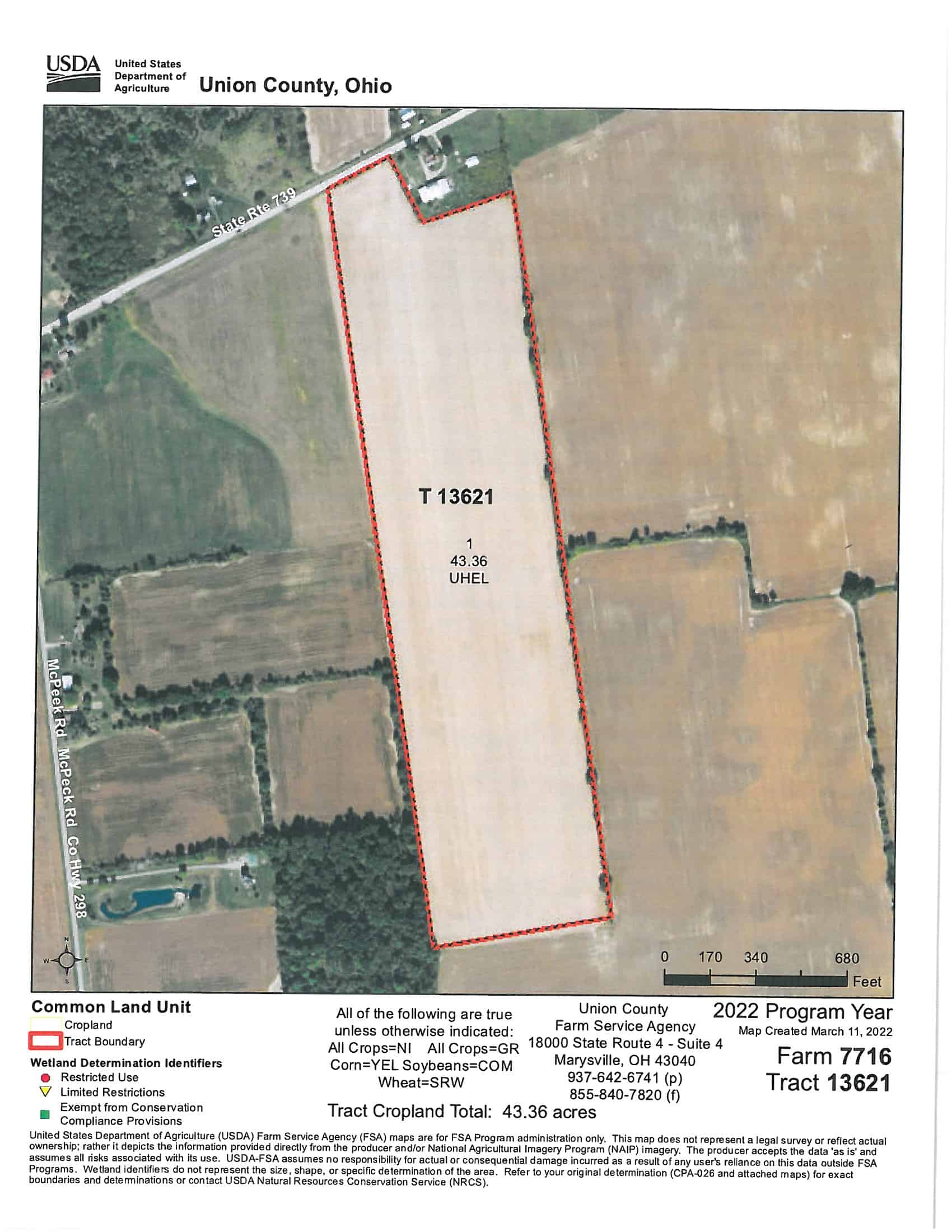 762+/- Acre Ohio Farmland Auction