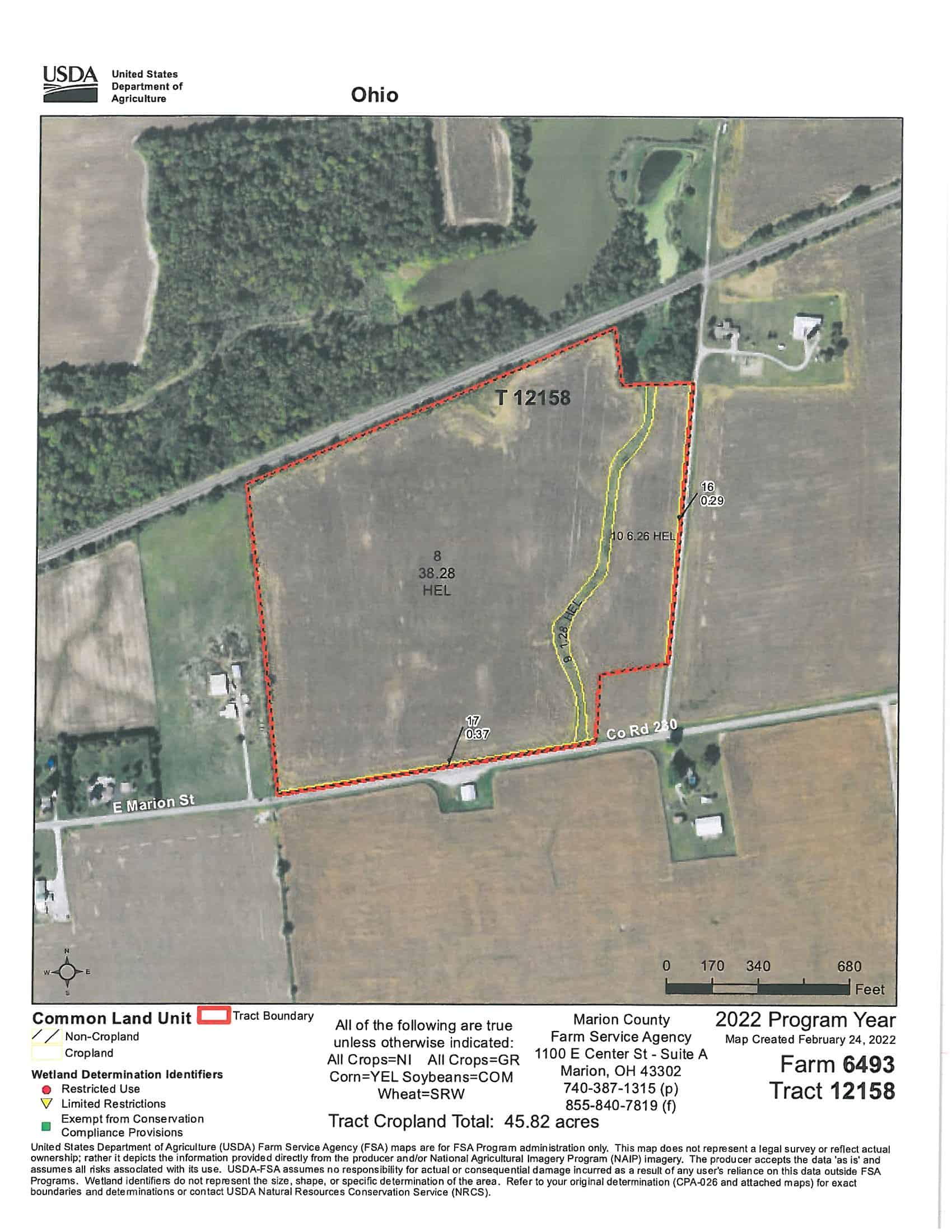 762+/- Acre Ohio Farmland Auction