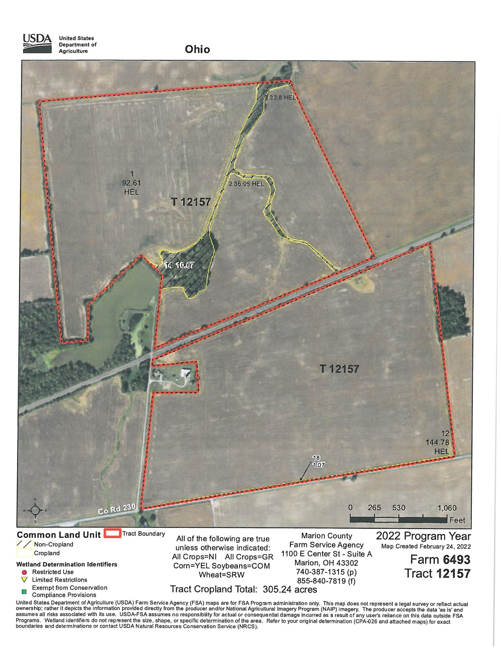 762+/- Acre Ohio Farmland Auction