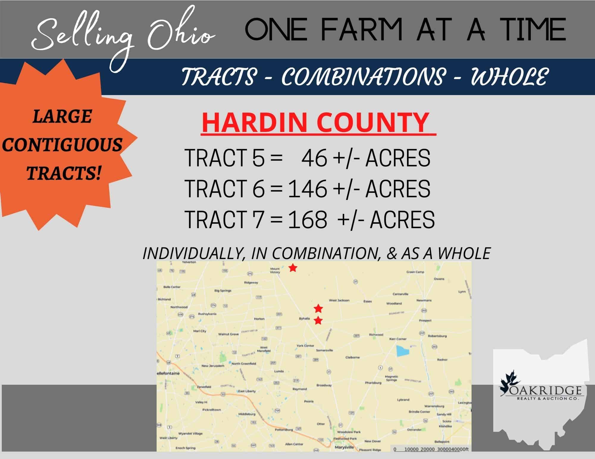 762+/- Acre Ohio Farmland Auction