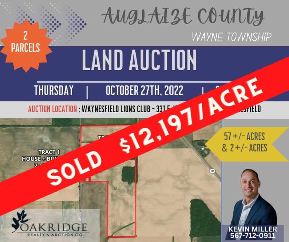 Auglaize County Farm Auction