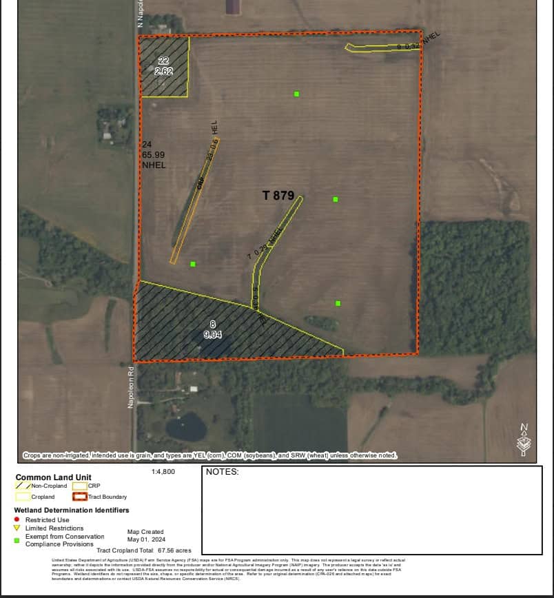 75 +/- Acre – Allen County Farm