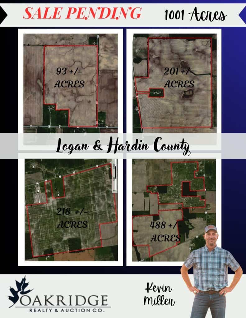 1001 Acres Hardin & Logan County