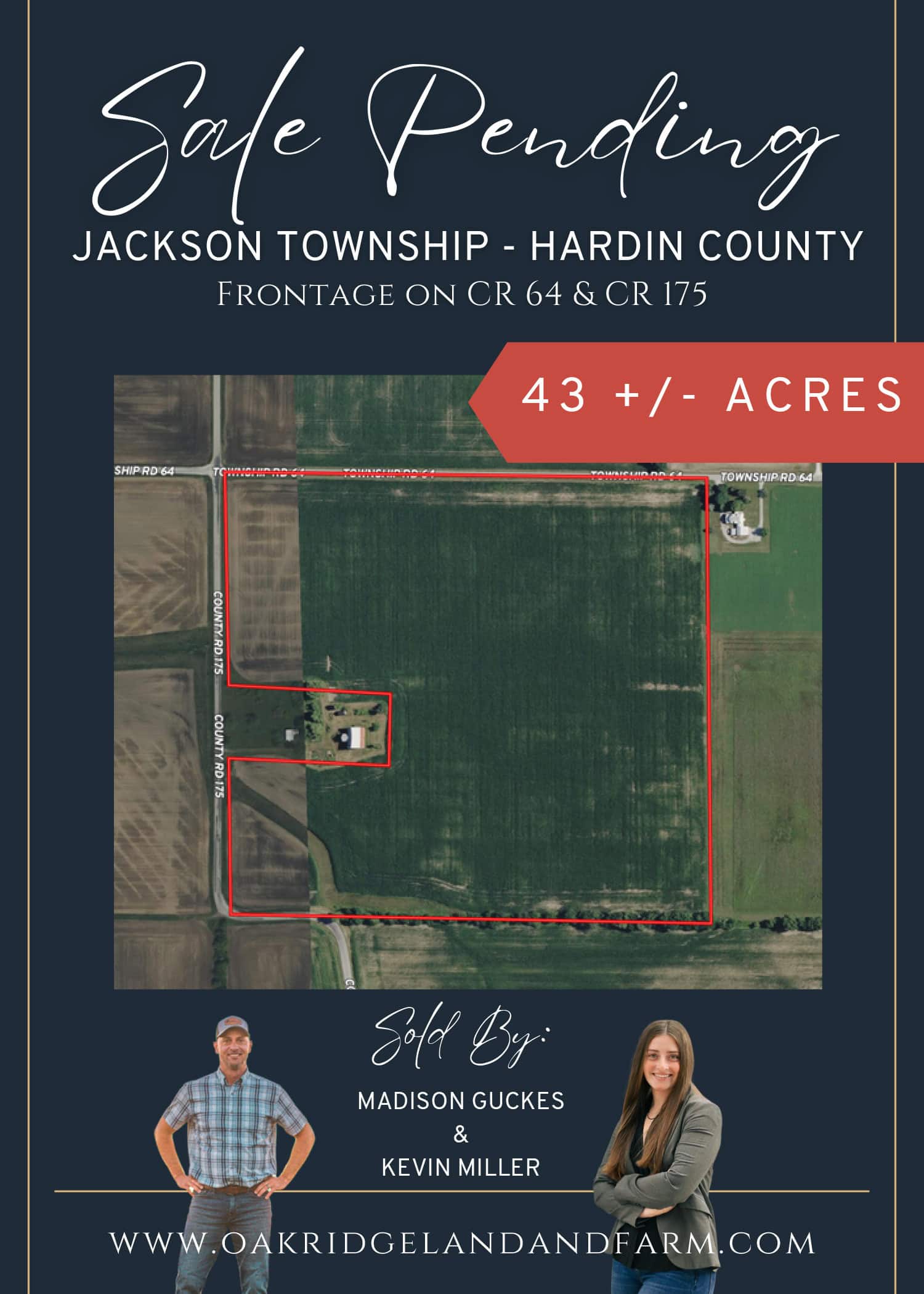 43+/- Acres Hardin County - Jackson Township