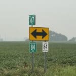 Track 1 Road Sign