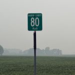 Track 3 & 4 Road Sign