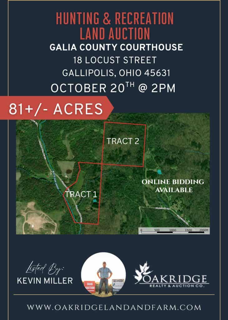 Galia County - HUNTING/TIMBERLAND AUCTION Flyer
